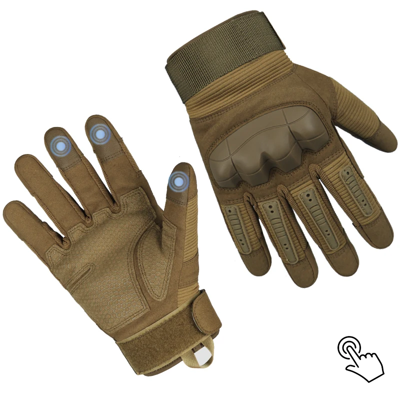 All Finger Skiing Warm Winter Tactical Gloves Touch Screen Anti slip Outdoor Riding Cycling Mountaineering Man Tactical glove