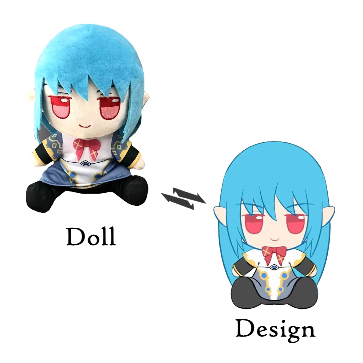 material mochi minky High Quality Professional Make Your Own Custom Plushie Toy Character Custom Dolls Stuffed Animals