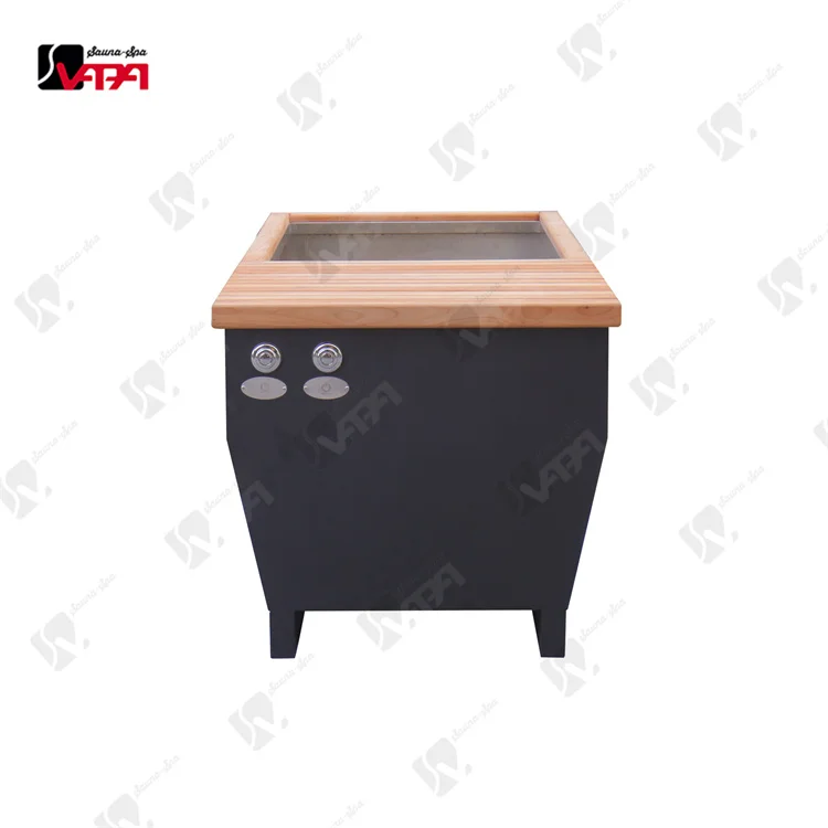 Vapasauna Direct Manufacturer cold/hot tub with Pump and Chiller outdoor sauna customizable for athletes and families warm