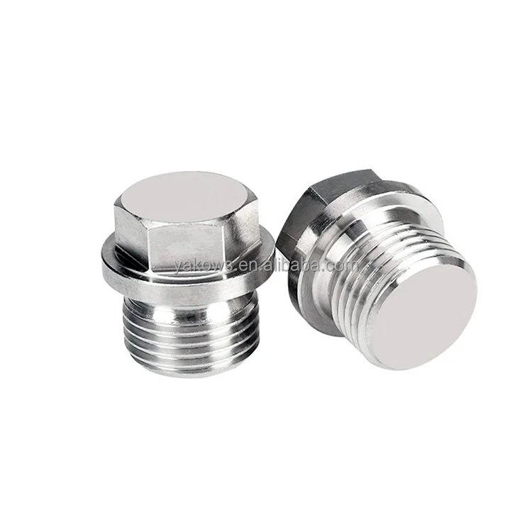 Прямые продажи с фабрики M6 ~ M36, нержавеющая сталь, Pip, масляные заглушки, винты с шестигранным фланцем, резьбовые винты