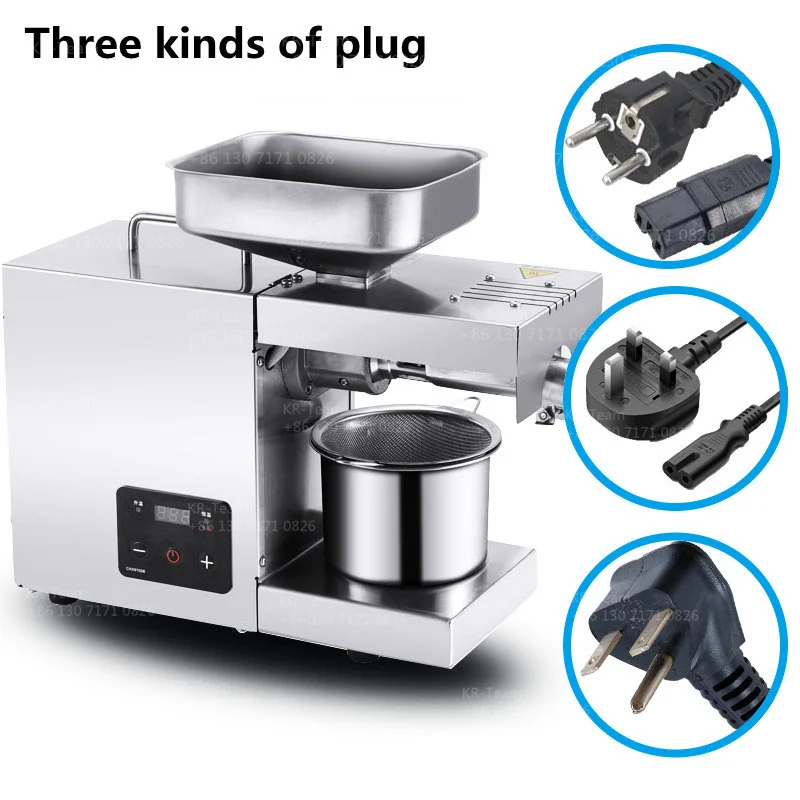 Automatic Oil Press Machine Refined Edible Cooking Oil Equipment Cocoa Beans Groundnut Oil Extraction Machine