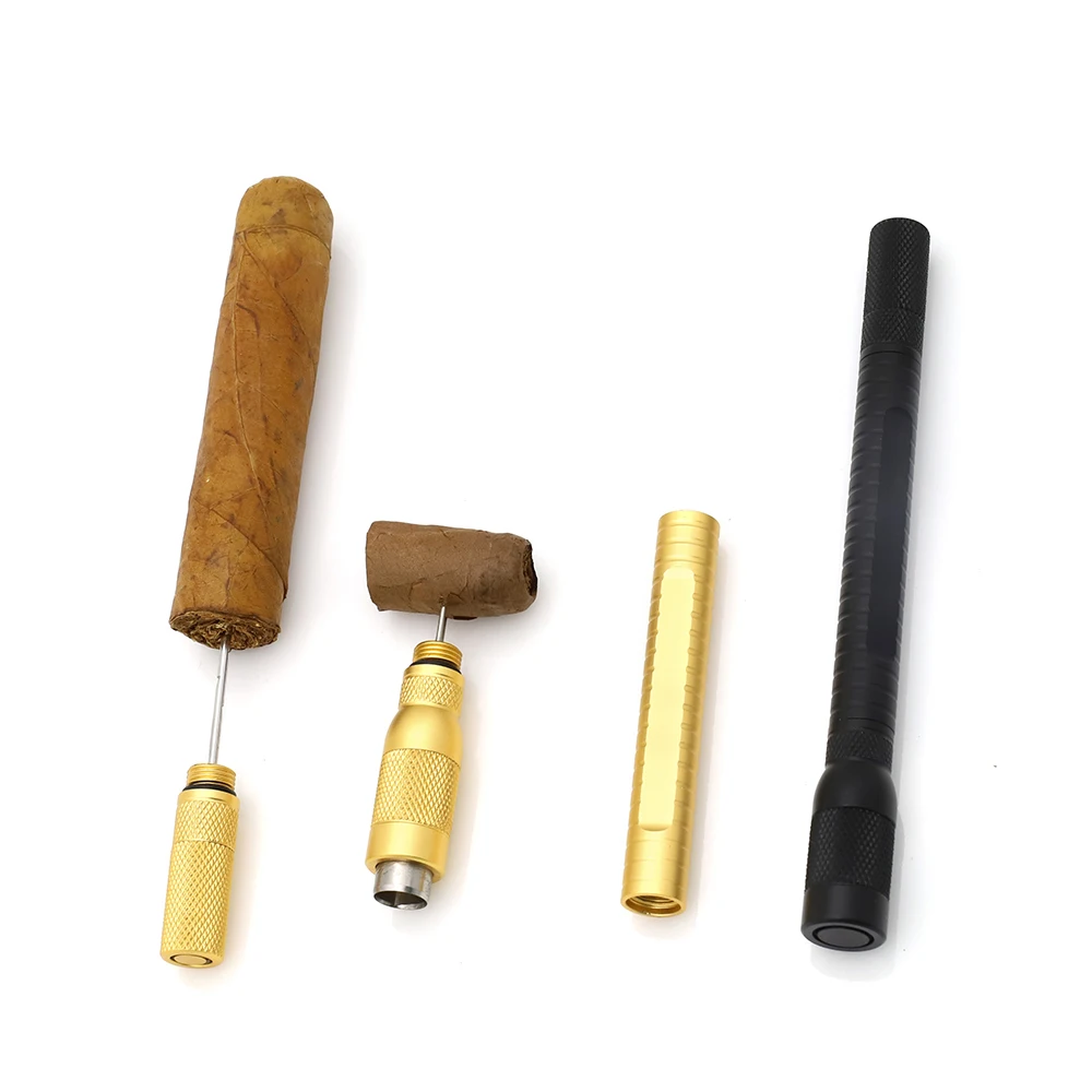 4-in-1 Cigar Draw Enhancer Needle Cigar Punch cuter-Good Helper for Cigar Lovers