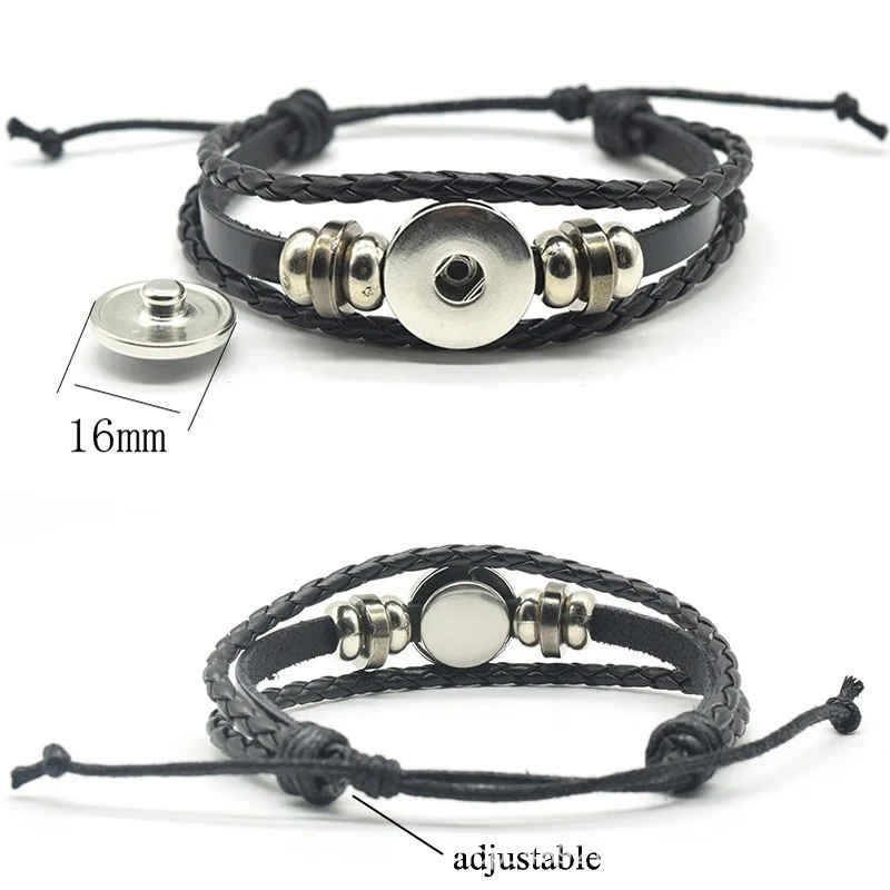 Wholesale Soccer Cup Custom Multi-layers 287 Countries National Flag Woven Leather Bracelets Wristbands Football Fans Gifts