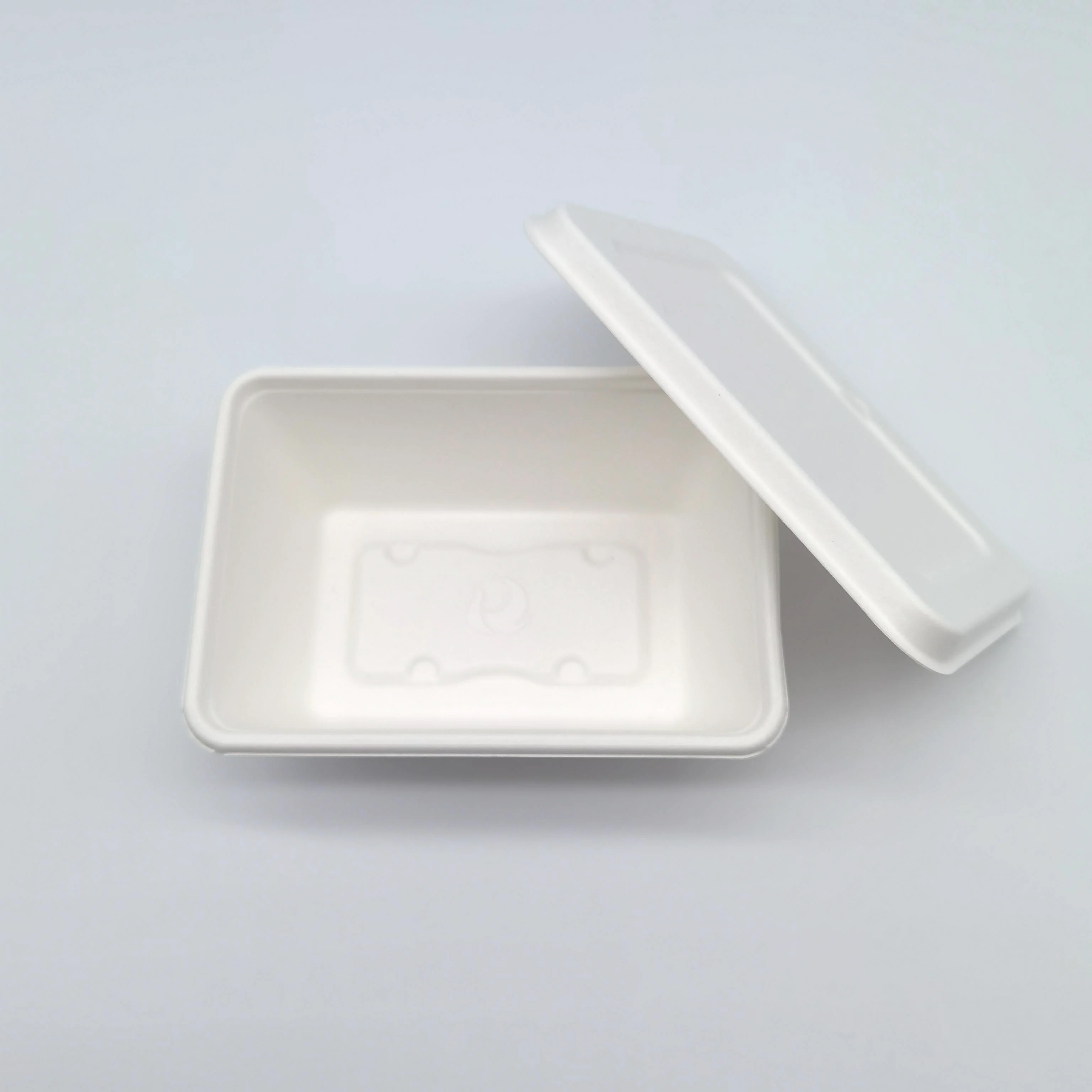100% Compostable Biodegradable Sugarcane Bagasse Bento Box Bamboo Pulp Food Container