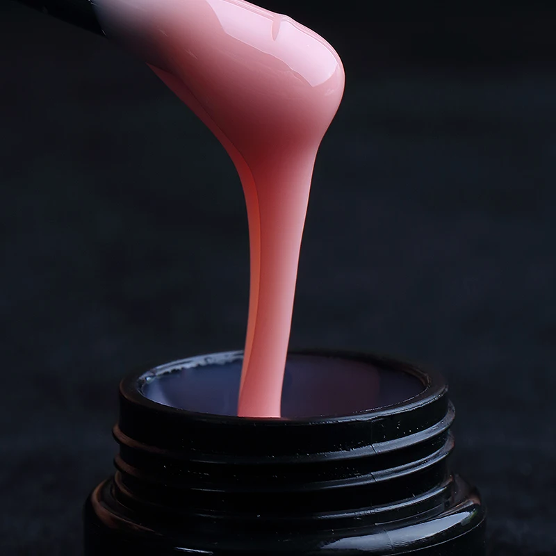 high quality hot sale hard acrylic UV buildering gel nails art salon gel extension