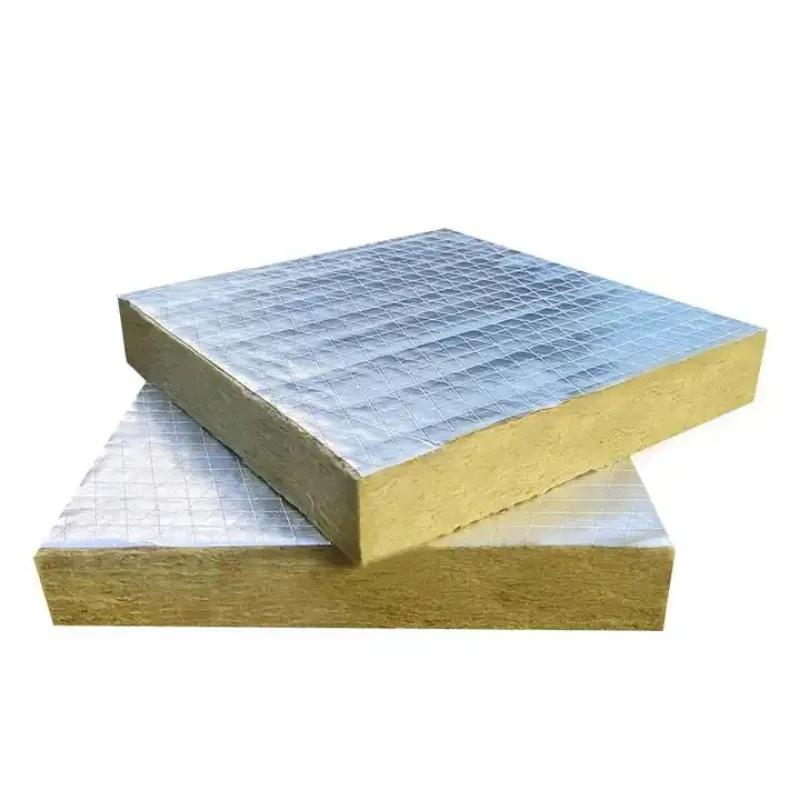 Cheap basalt rock wool board rock wool wired blanket fireproof insulated rock wool factory
