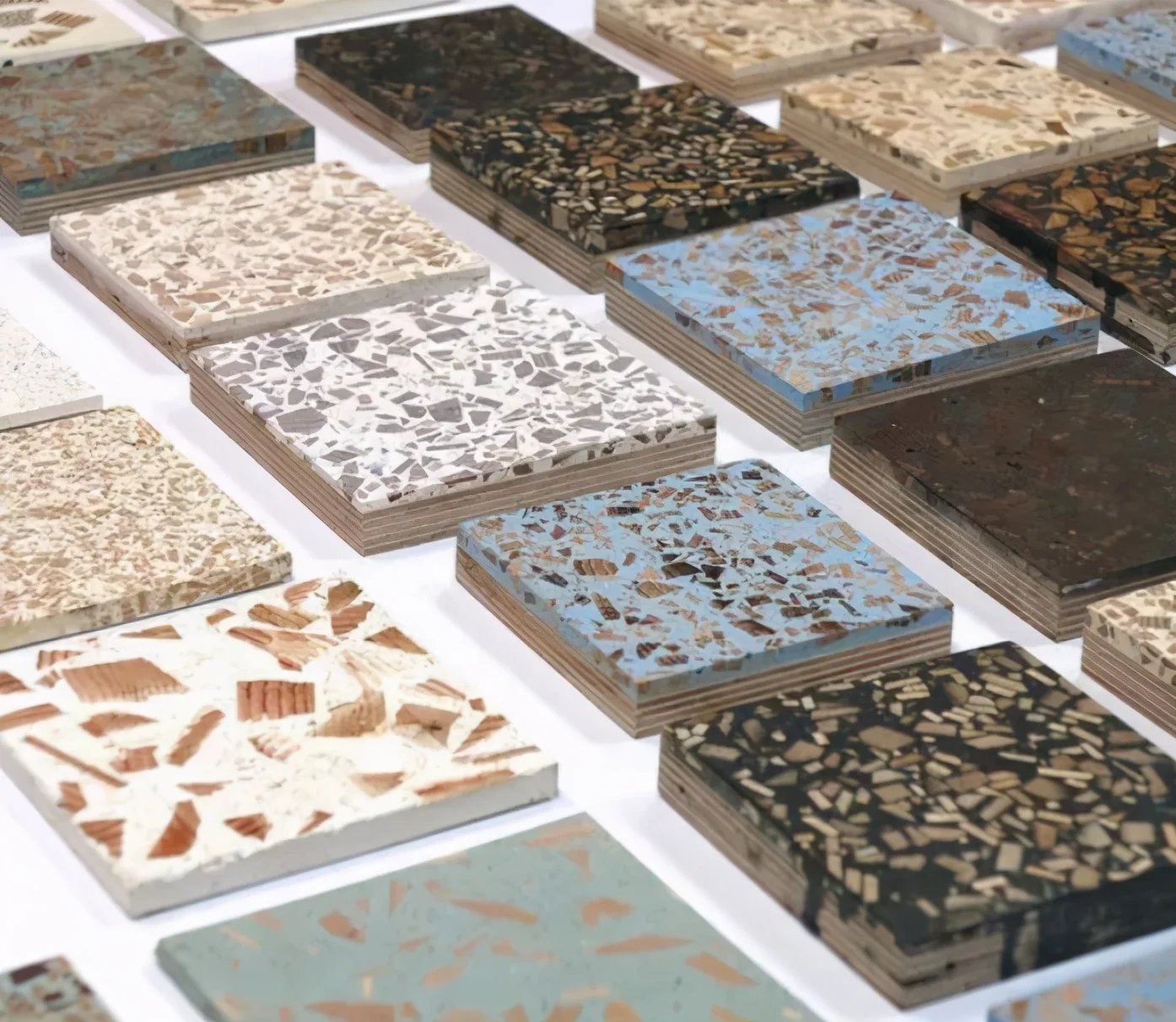 BOTON STONE China Terrazzo Tiles with Wash Painting Style for Ceramic Wall and Terrazzo Floor Tiles