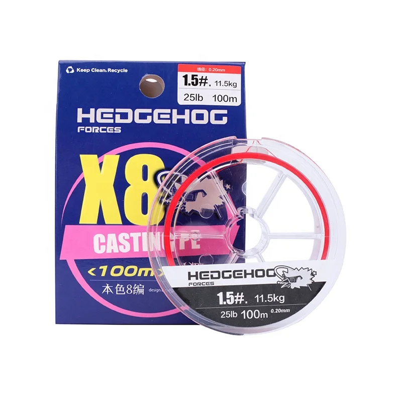 
Manufacturer Price PE Braided Line Strong Multiflament 100m 150m Fishing Line 