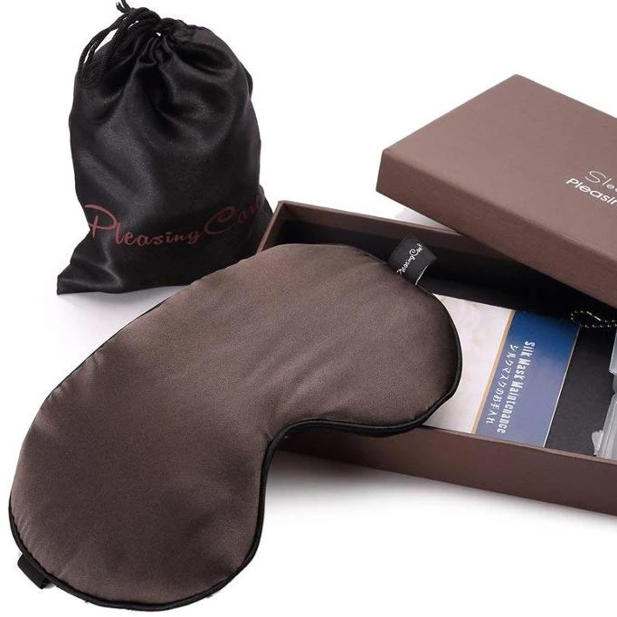 2021 Mulberry Natural Silk Sleep Mask, Silk Eye 3D sleep Mask, Silk Mask EM-074