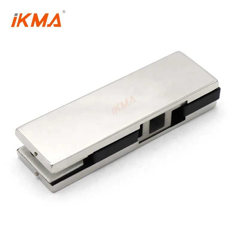 Bearing fixing floor spring frameless bottom patch fitting for shop office glass door