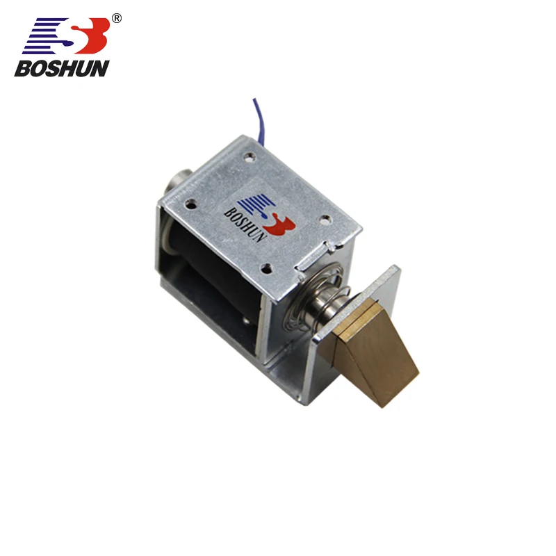 BS-1240S-40 Electric bolt lock DC12v/24V metal steel electromagnetic solenoid lock for safety cabinet door