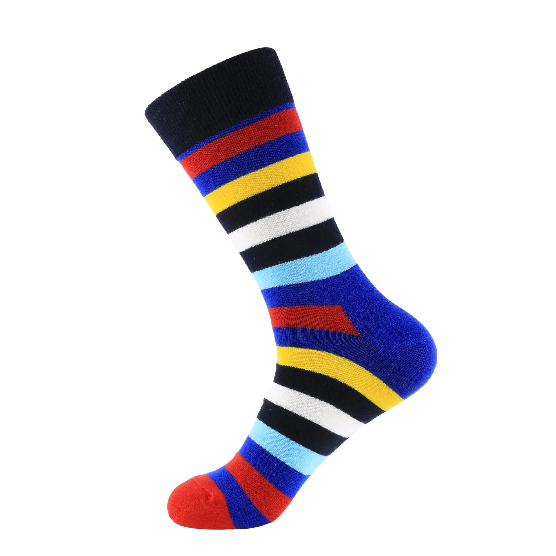 KT-K  Funny Pattern Fun Colorful Men Crew Socks  Party Dress Socks