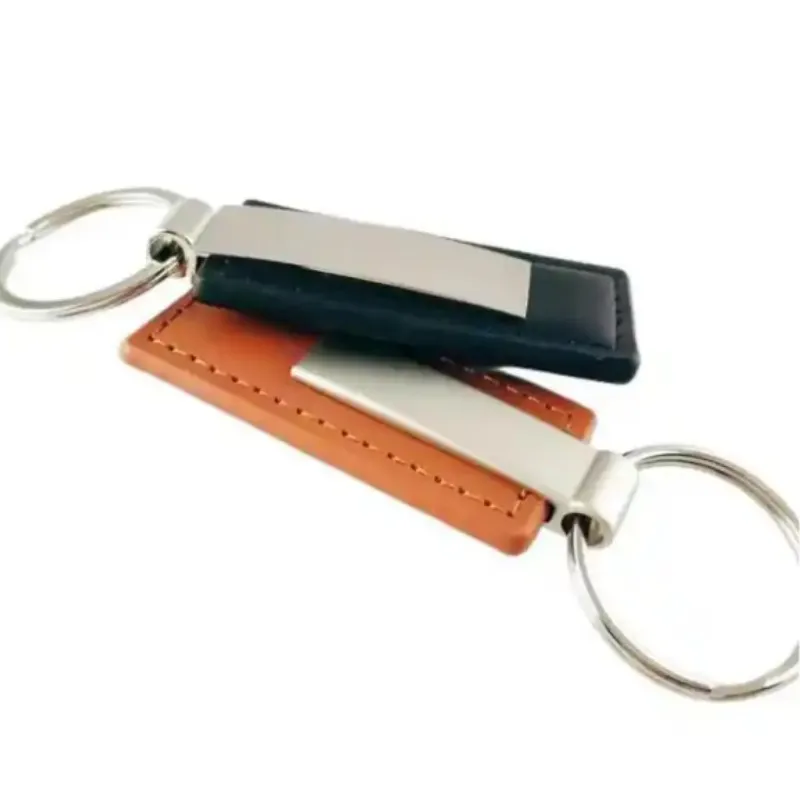 Wsnbwye Anime keychain business card holder box CHAVEIRO Wbusiness name keychain Pu leather heart keyring