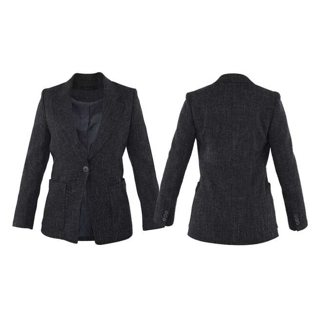 Huiquan выдающийся доступный Женский Повседневный костюм куртка однобортная куртка