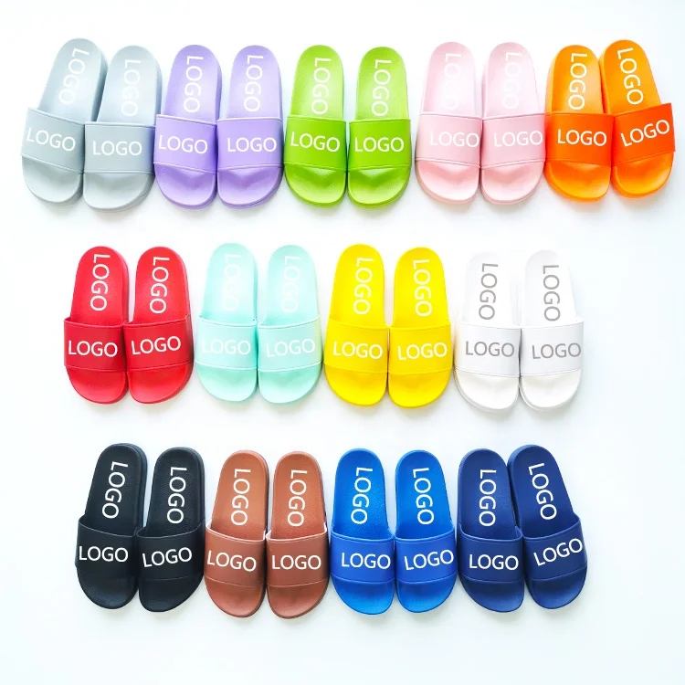 Beach Slide Shoes Footwear Personalized Simple Design Soft sole Slides Customized Logo 2025 hot selling Newest open toe Slippers