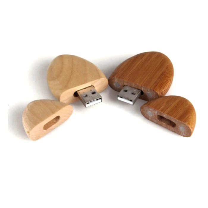 Customized Box Wooden USB 2.0 Flash Drive 4GB Wedding Gift Pendrive 64GB 32GB 16GB