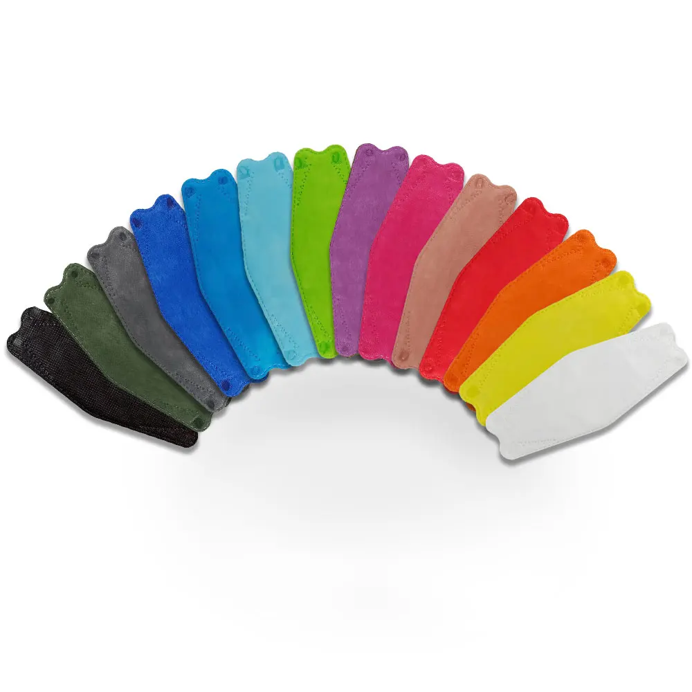 Лучшего качества в форме рыбы pace 10 шт. в упаковке синие Взрослые Белые дешевые модные корейские kf94 обнаженные маски для лица