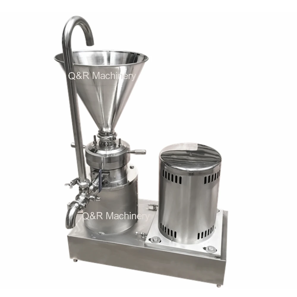 Промышленный JML-65 небольшой раструбной отвод из нержавеющей стали для санитарно-пищевой кунжутная паста коллоидная мельница с рециркулирует трубы