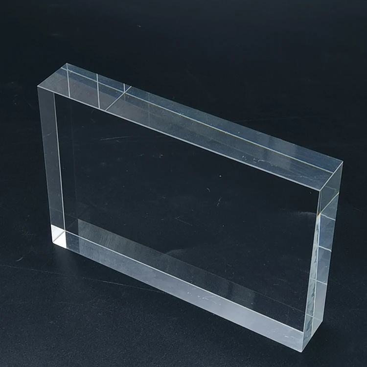 Transparent  4x6 acrylic blocks wholesale acrylic photo blocks acrylic block display