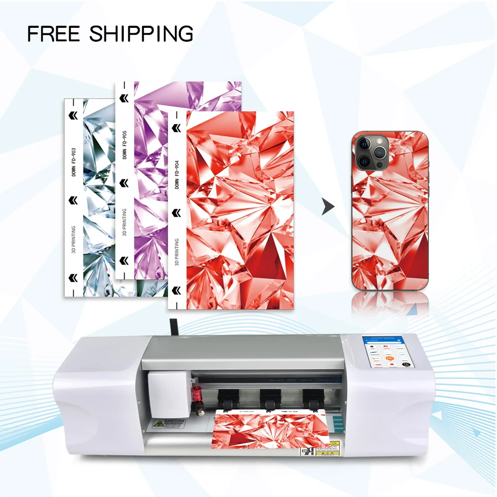 Mobile Screen Protector Cut Machin/machine With Wifi Connection