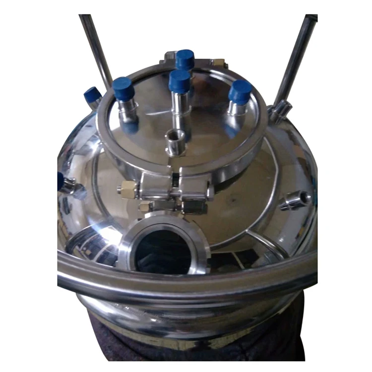 Wholesale Solvent tank with Cooling Coil Stainless Steel Pressurized Recovery Tank With Ring