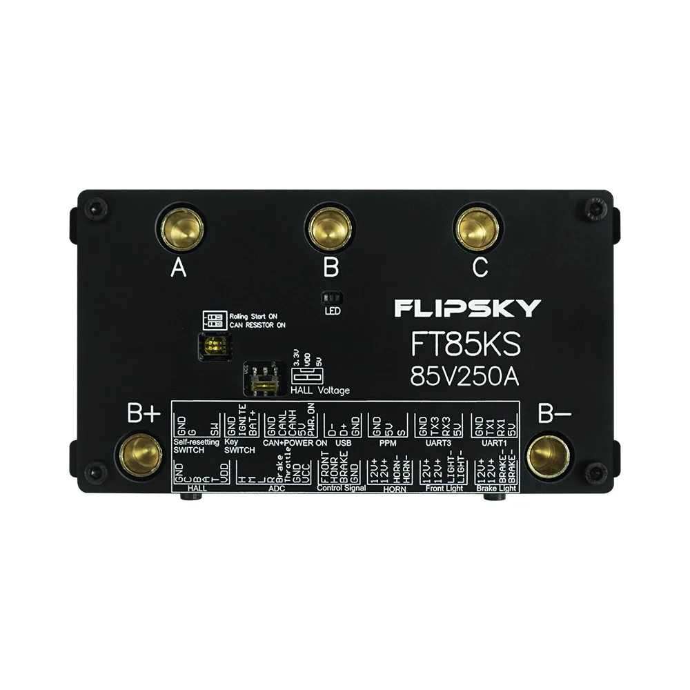 Flipsky Programmable  FT85KS 85V 250A ESC Supports Pro and Smart Switch Function for Electric Scooter / Ebike / Robotics