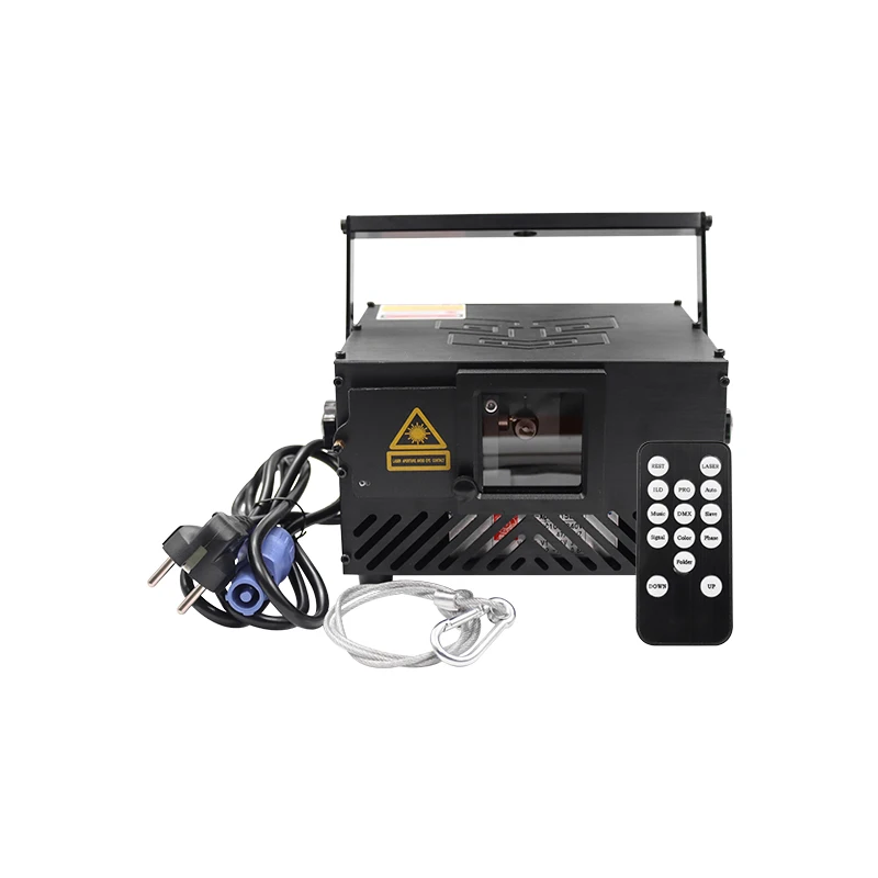 Professional laser beam Emitted sound active wireless remote DMX512 stage lights for ktv dj disco