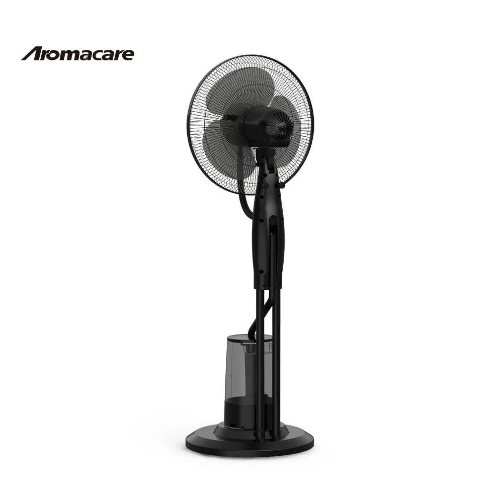 Aromacare 40cm Commercial Mobile Misting Make Fan Stand Mist Fan With Mist Sprayer
