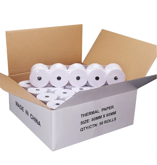thermal paper cash register paper roll 80mm series