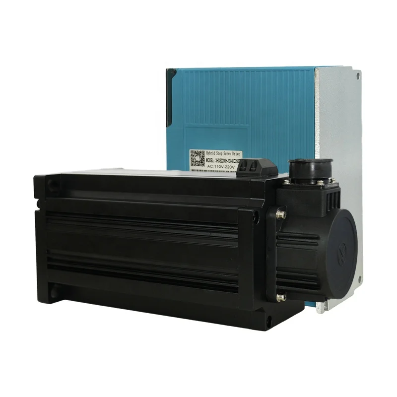 130J12250EC-2500+3HSS2208H-130 Customized 3 phase 6.8A closed loop stepper drive motor close loop hybrid set