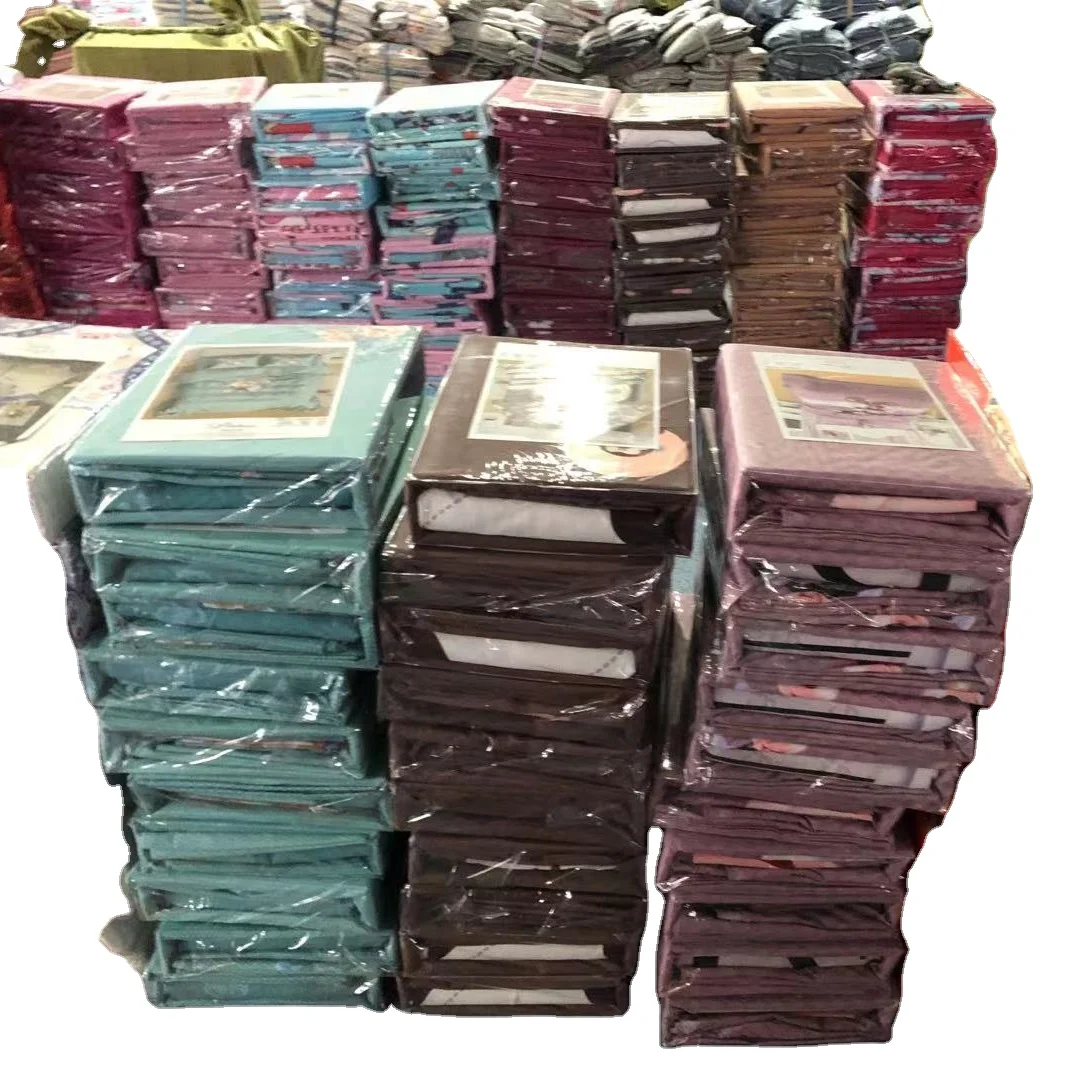 Factory supply Pure polyester printed bedsheet quilt cover for home bedding set