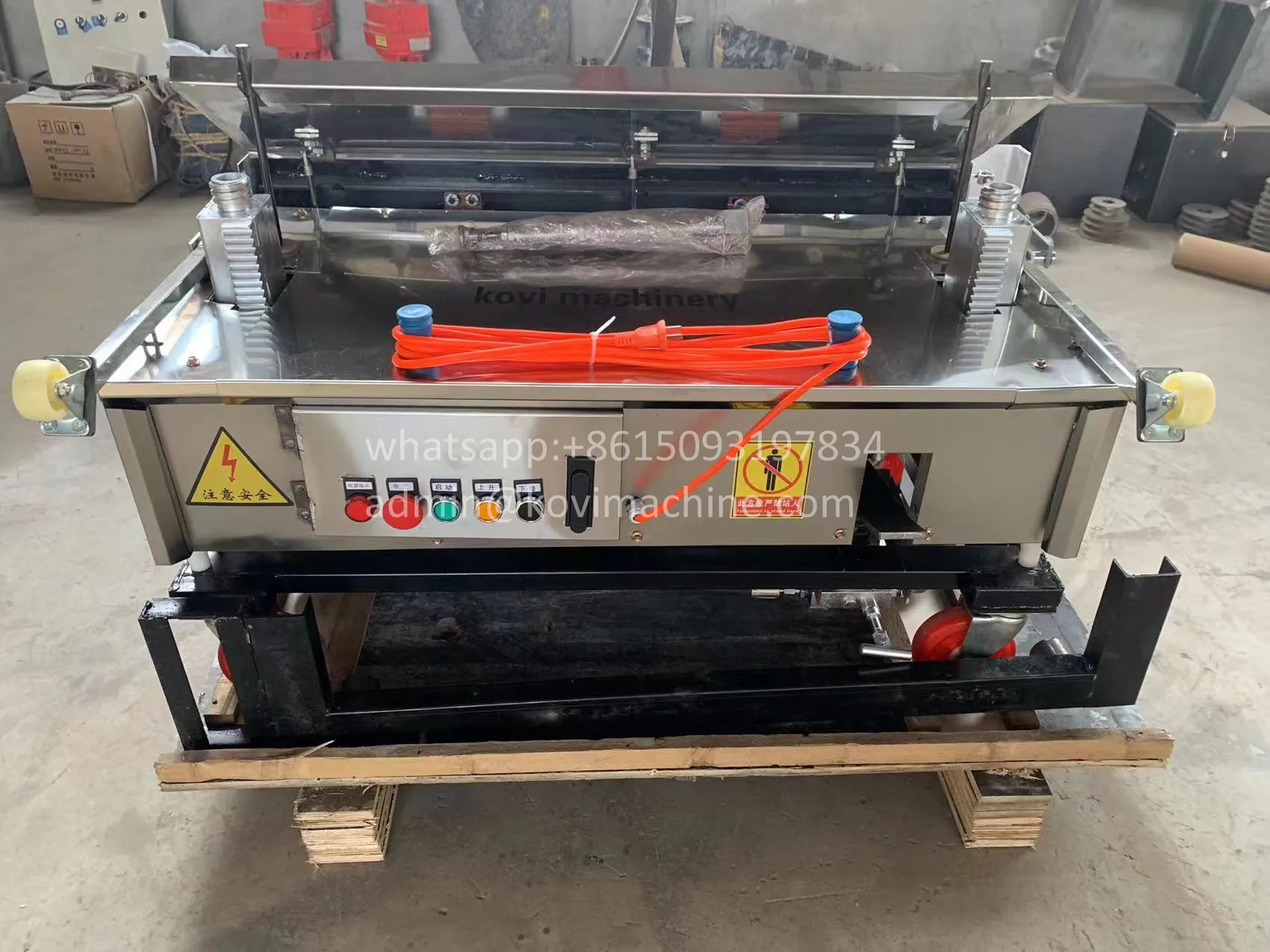 wall plaster machine for wall plastering machine cement concrete plastering rendering machine