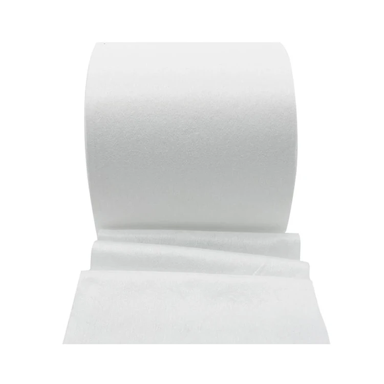 Hot Selling Non Woven Fabric Supplier Spunlace Nonwoven Fabric Rolls Wet Tissue Spunlace Non Woven Cleaning Cloth