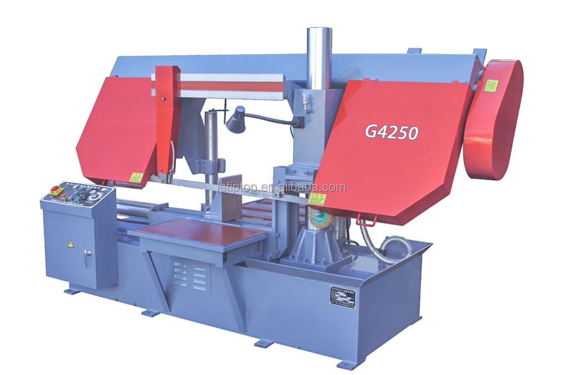Iron cast construction China LETIPTOP precision metal cutting Band Saw machine