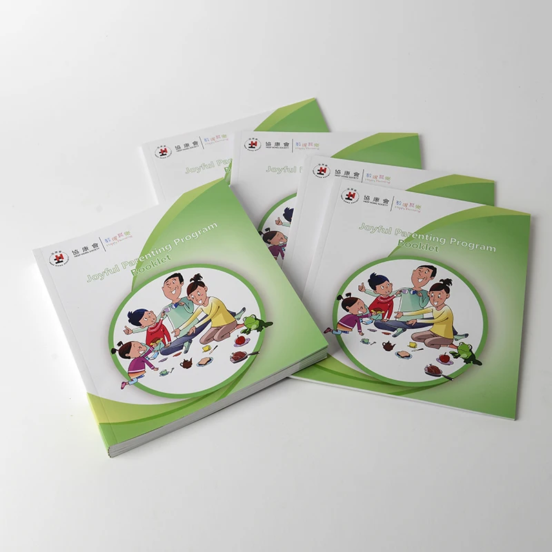 Saddle stitch manga comic book printing offset print