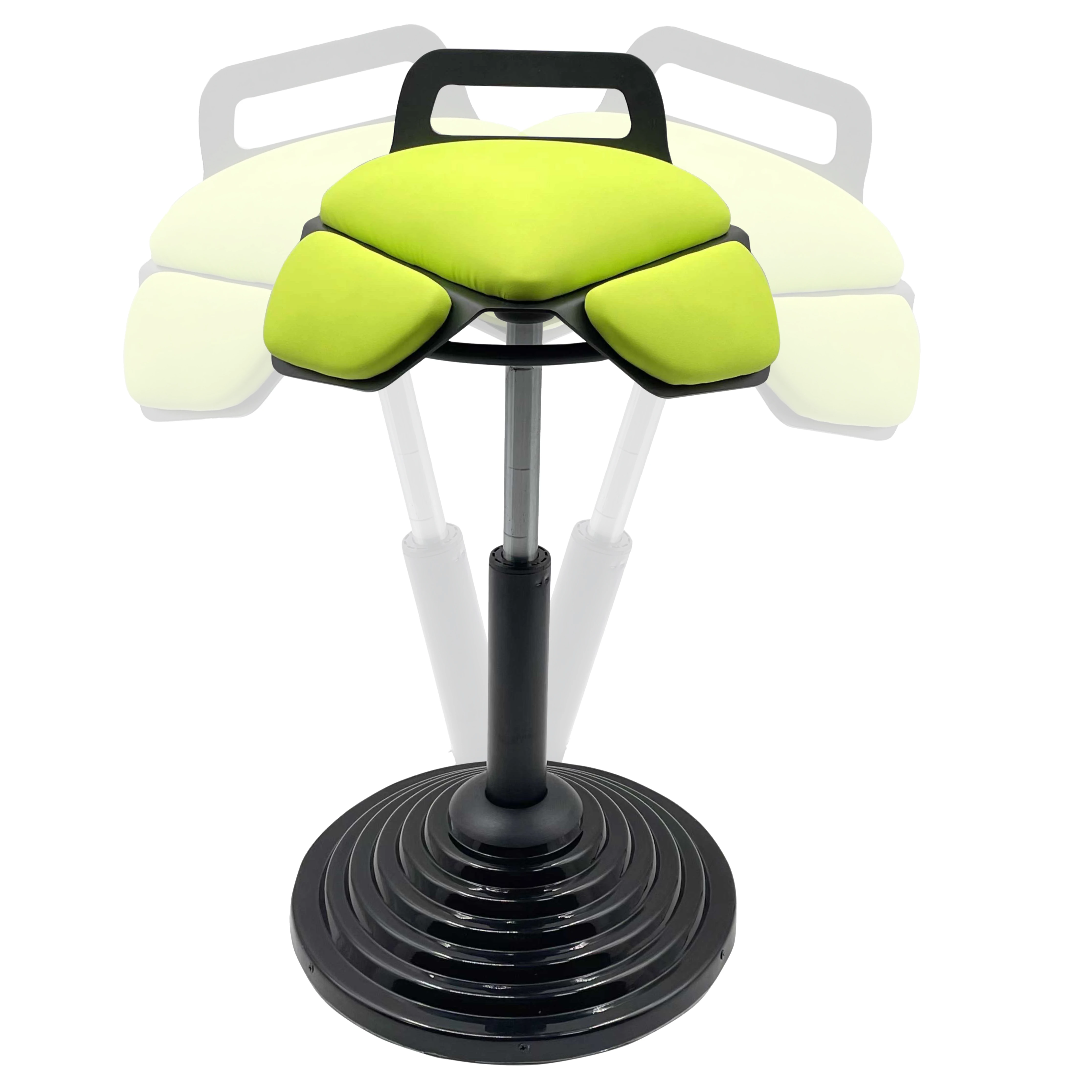 Hot sale Modern sit Stand up Desk stools high Office Chairs Tall Swivel Leaning Ergonomic Computer Balance of Wobble Stool