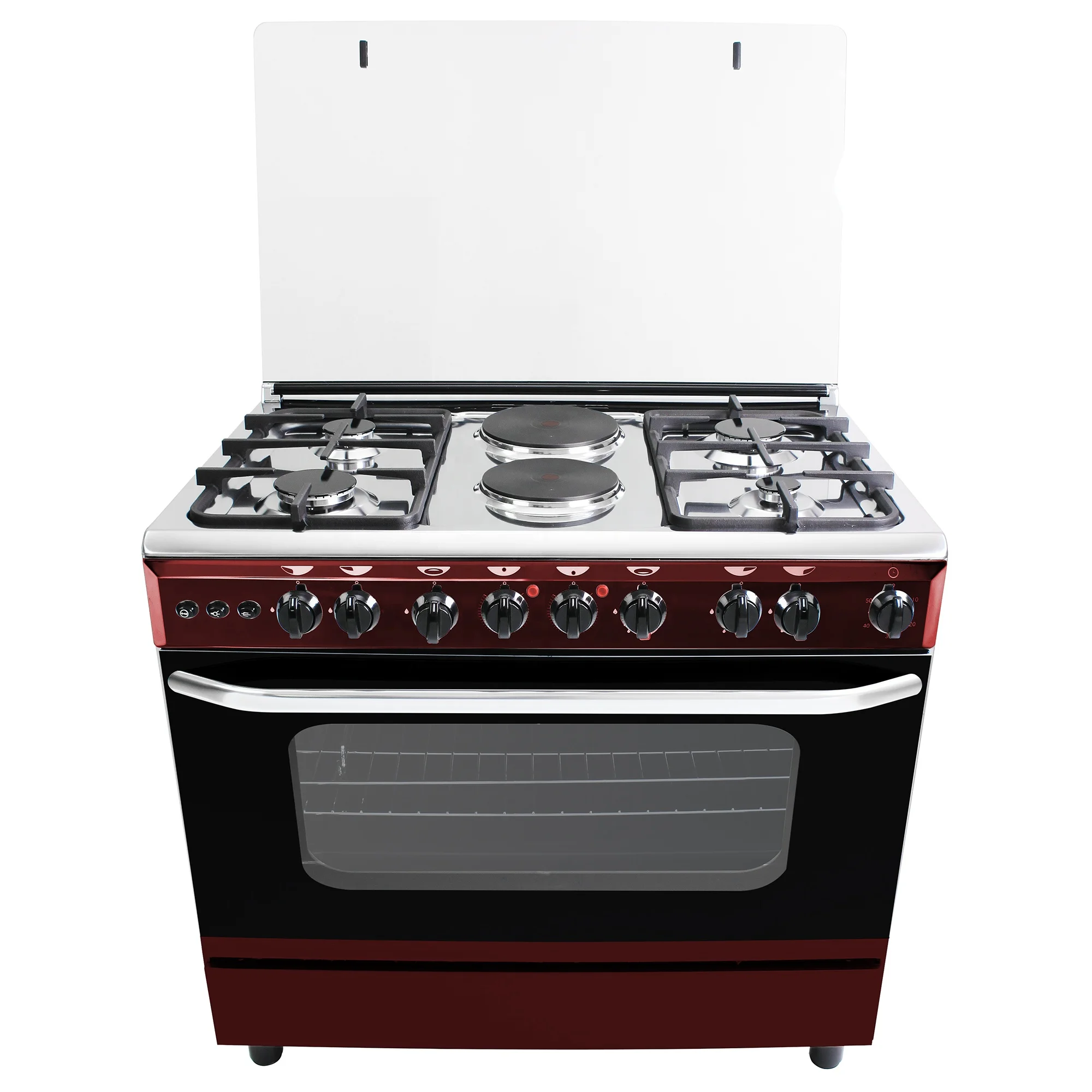 Лучшая автономная газовая плита с 6 горелками из нержавеющей