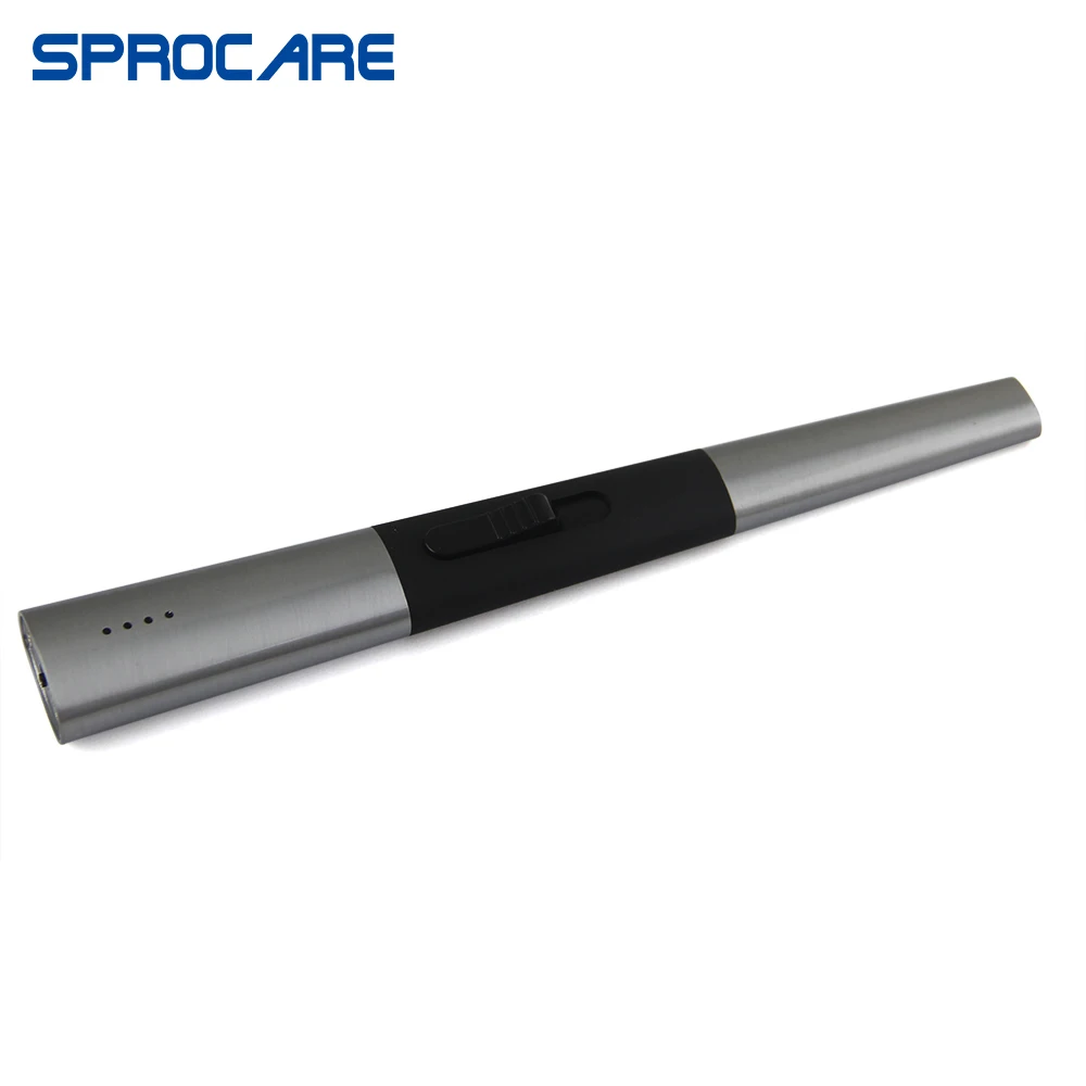 Portable windproof rechargeable electric lighter,USB arc lighter with LED battery display for indoor &outdoor activity