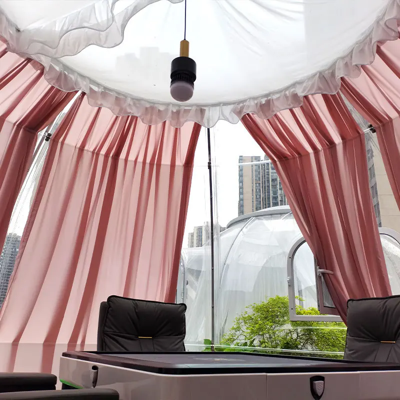 Transparent pc Panoramic Star Room Homestay Hotel net Red Bubble House awning outdoor tent