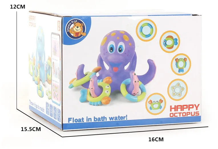  Детские Игрушки для ванны Termichy Octopus
