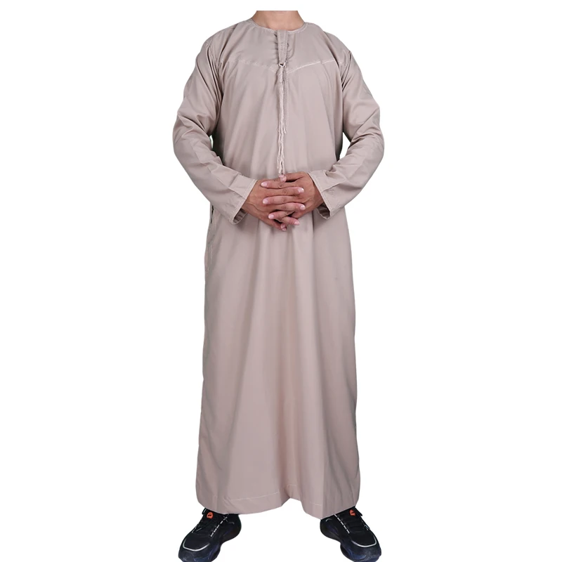 2023 New style  Muslim Traditional Clothes Oman style Clothing  Muslim Thobes Islamic
