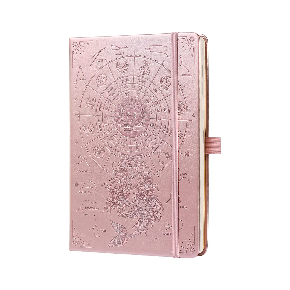 Custom Hardcover Planner  Daily Weekly Monthly Personal Organizer 5x8.2 Inches For Study and Schedule