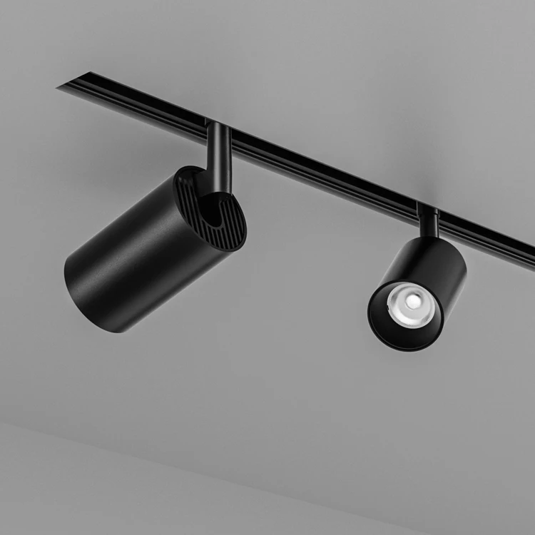 Low Voltage Mall Clothes Store Adjustable Angle Ceiling Surface Mount 5w 10w 15w Aluminum Magnetic Rail Focus Led Track Light