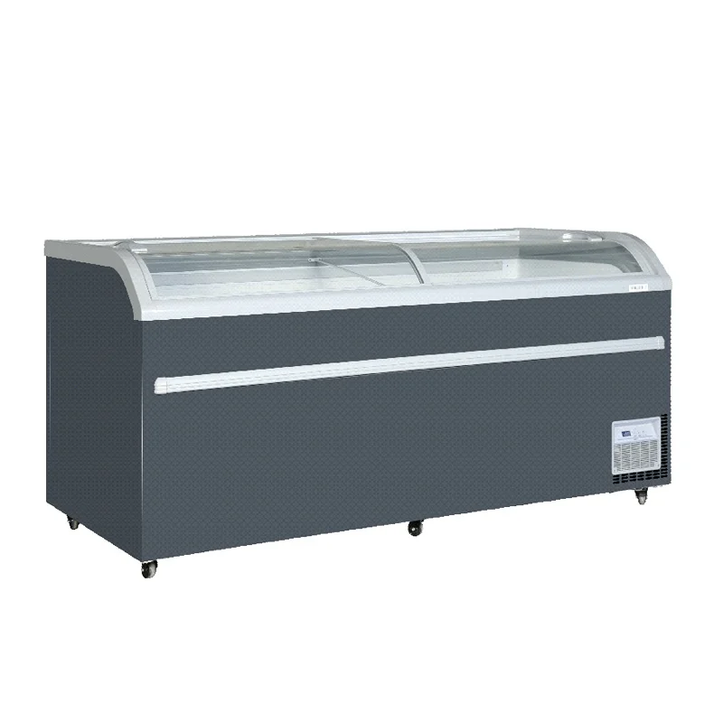 Sliding Glass Door Commercial Chest Display Freezers For DDH-2000DX