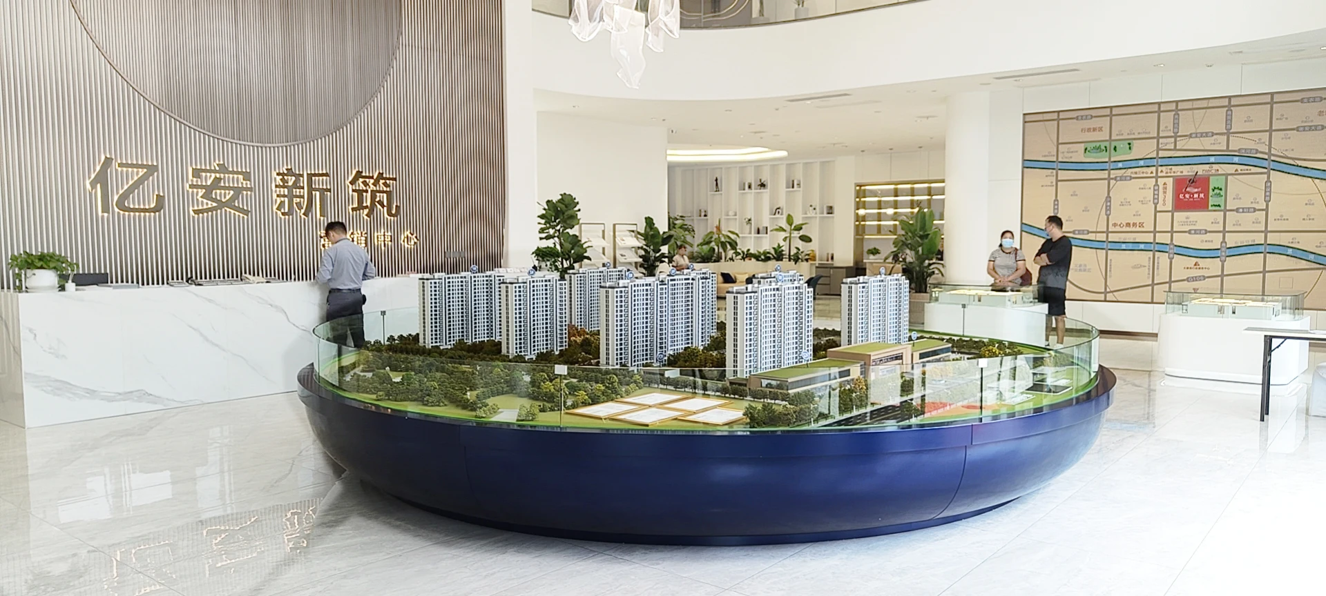 Customizable high quality urban planning construction model architectural building scale model