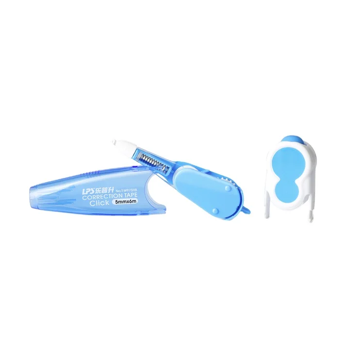 Customization Stationery School Correct Supplies Press Retractable Pen Type Refillable Correction Tape No.T-W9759B