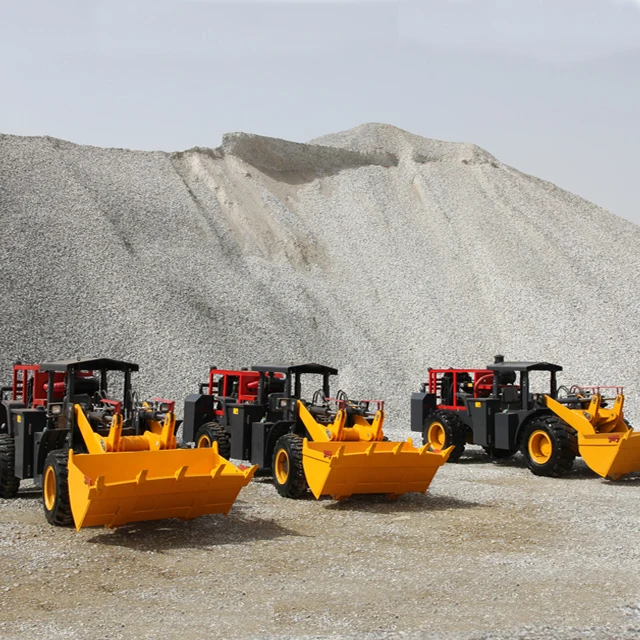 Rock Coal Underground Coal Mine Tunnel Mining Wheel Loader