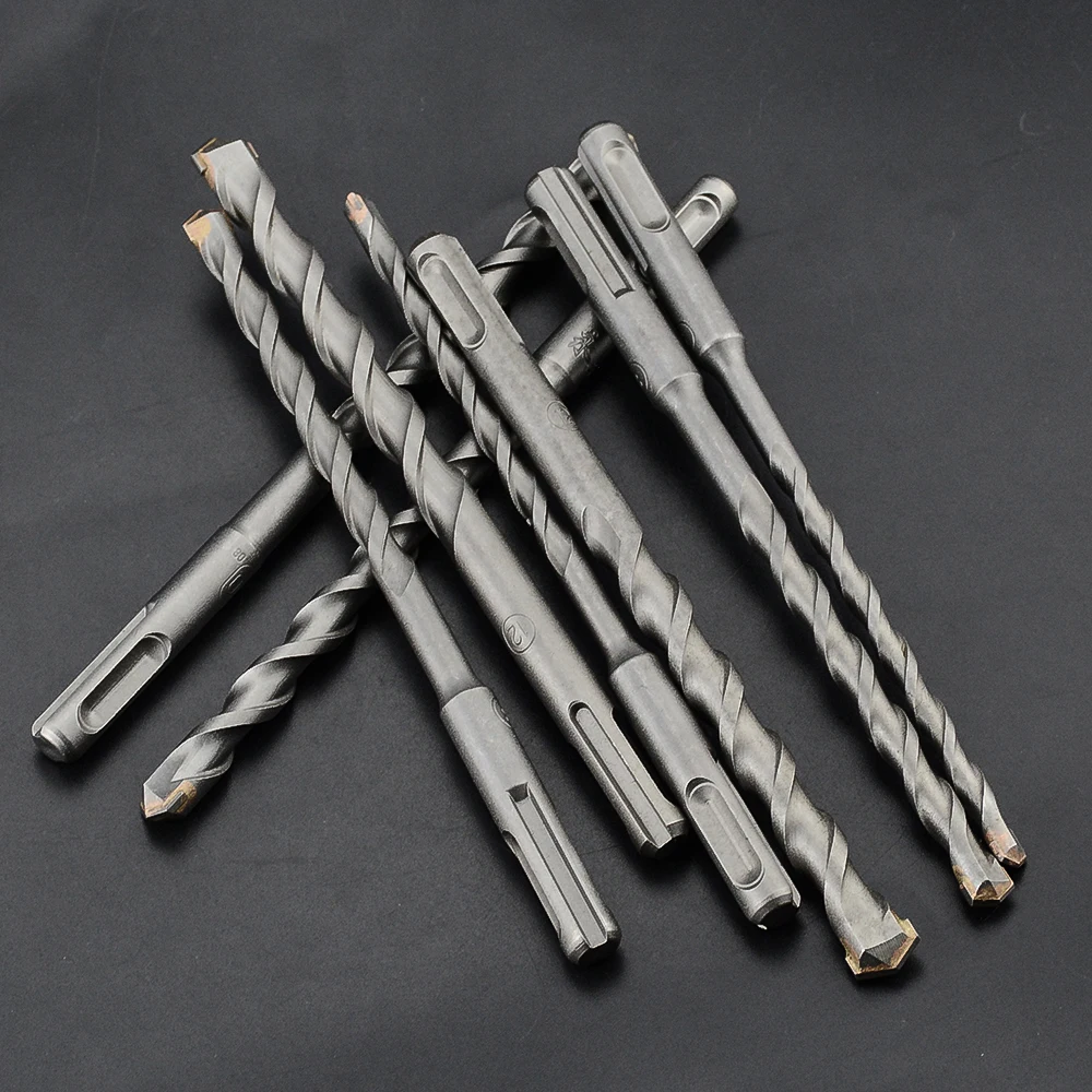 Spiral drill bit for concrete brick stone drill bit size 6/8/10/12mm multifunctional alloy power tool accessories