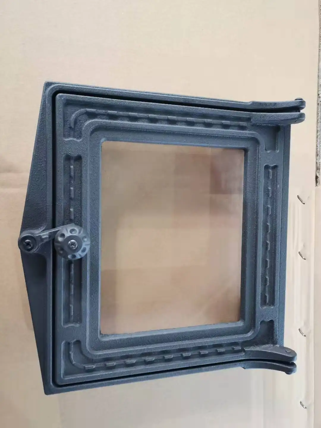 Seaway transportation cast iron stove door