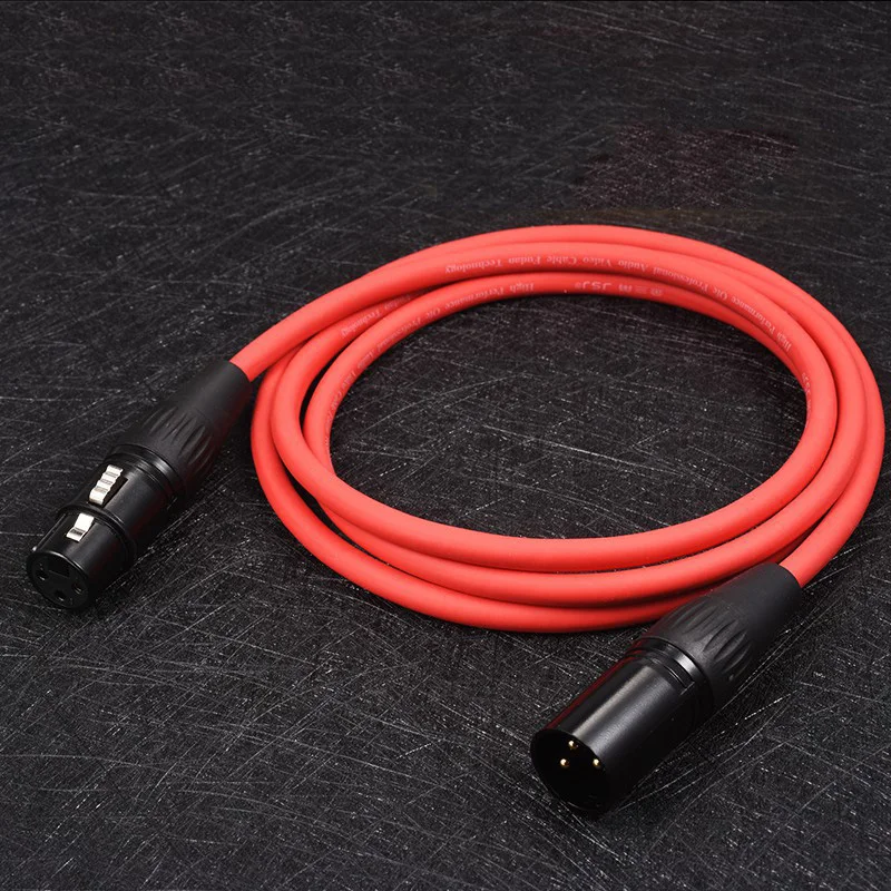 Factory wholesale XLR Cable 3Pin Male To Female Cannon balance Audio Cable Mixer Mic Amplifier manufacturer customizatio